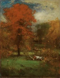 Der Mühlenteich, 1889