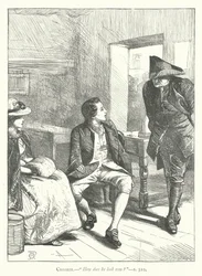 Illustration für Der gutmütige Mann (Gravur)