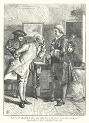 Illustration für Der gutmütige Mann (Gravur)