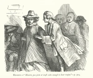 Illustration für Der gutmütige Mann (Gravur)