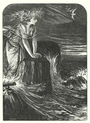 Die Geisterschiffe (Gravur)