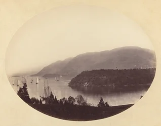Von Trophy Point, West Point, Hudson River, ca. 1867-1868