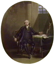 Louis XVI (1754-93) im Tempel 1792 - Louis XVI, König von Frankreich