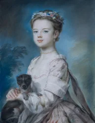 Porträt von Lady Charlotte Boyle