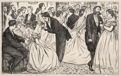 Ein kleiner Hopser in der Harley Street, 1863