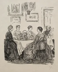 Die jährliche Frage - Wohin sollen wir gehen, 1865