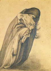 Die trauernde Mutter, 1890