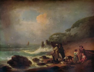 Schießen auf Seevögel, 1795