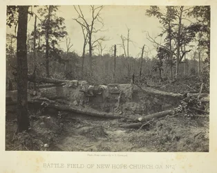 Schlachtfeld von New Hope Church, GA, Nr. 2, 1866