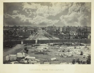 Columbia vom Kapitol, 1866