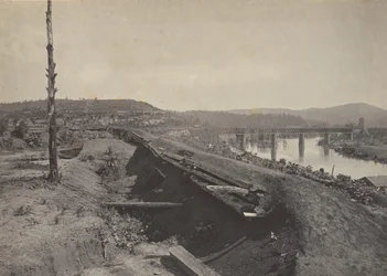 Verteidigungen der Etawah-Brücke, 1860er