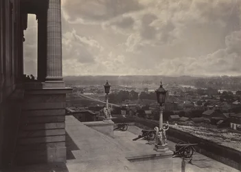 Nashville vom Kapitol, 1860er.