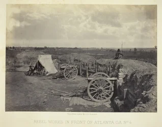 Rebellenwerke vor Atlanta, GA, Nr. 4