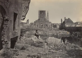Ruinen in Charleston, South Carolina, 1860er