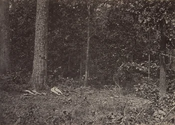 Szene vom Tod von General McPherson, 1864 oder 1866