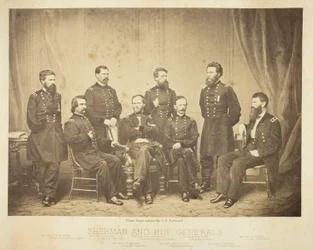 Sherman und seine Generäle