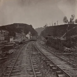 Der Allatoona-Pass, Blick nach Norden, Georgia