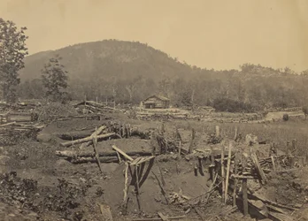 Die Front des Kenesaw Mountain, Georgia