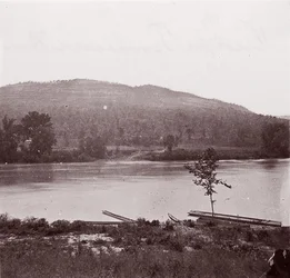 Blick auf den Tennessee River, ca. 1864