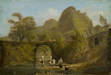 Dynas Rock und Brücke