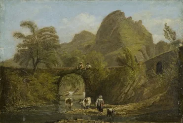 Dynas Rock und Brücke