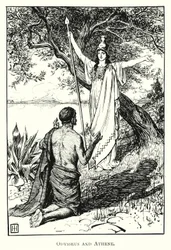 Odyssee: Odysseus und Athene