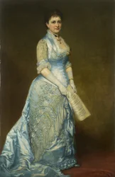 Porträt von Emma Thursby (1845-1931), 1879