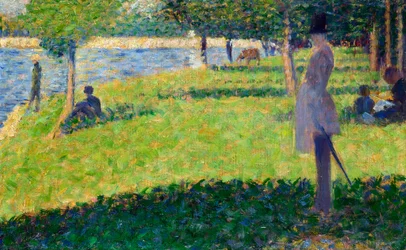 Studie für La Grande Jatte, 1884-1885