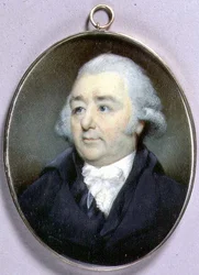 Porträtminiatur von John Flaxman, ca. 1798