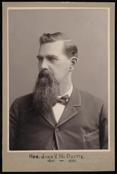 Porträt von John Van McDuffie 1841-1896, vor 1896