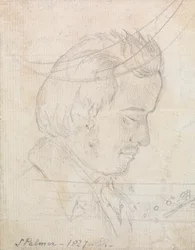 Porträtkopf von Samuel Palmer