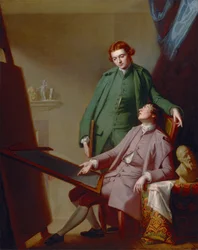 Ein Gespräch (Die Brüder des Künstlers, Peter und James Romney)