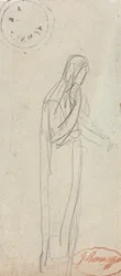 Stehende weibliche Figur