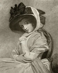 Emma, Lady Hamilton, graviert von John Jones, aus 
