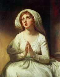 Lady Hamilton betet