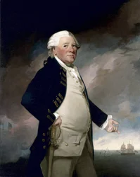 Porträt von Vizeadmiral Sir Hyde Parker