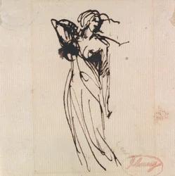 Stehende weibliche Figur