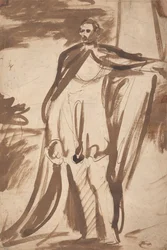 Studie für das Porträt von George Spencer, Vierter Herzog von Marlborough