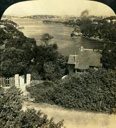 Mosmans Bay, Sydney, Australien, ca. 1909