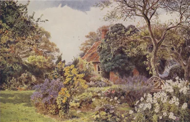 Stone Hall, Easton, der Freundschaftsgarten