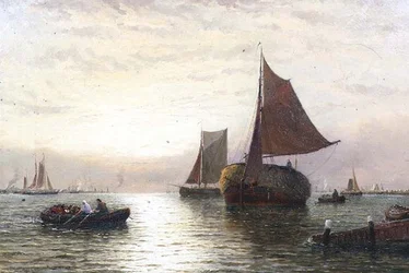 Abendliche Schifffahrt