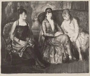 Elsie, Emma und Marjorie, zweiter Stein, 1921