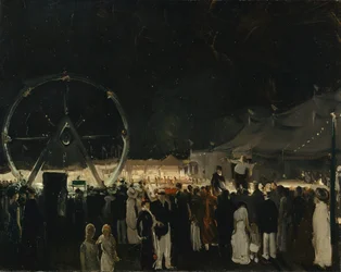 Vor dem großen Zelt, 1912