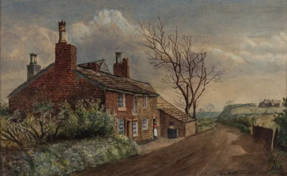 Pitses Blick Richtung Alt - Geburtsort von James Butterworth