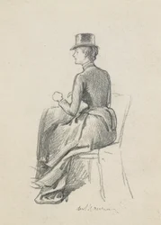 Mädchen in Reitkleidung