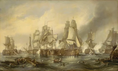 Die Schlacht von Trafalgar, 21. Oktober 1805