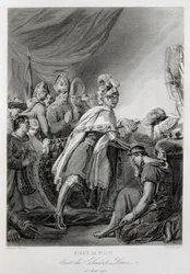 Ludwig IX., Heiliger Ludwig von Frankreich (Gravur)