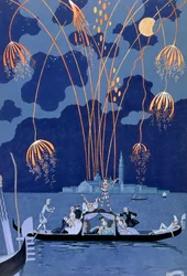 Feuerwerk in Venedig, 1924