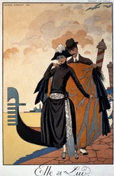 Sie und Er, Modeillustration
