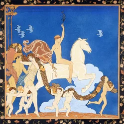 Das weiße Pferd, um 1917-1920